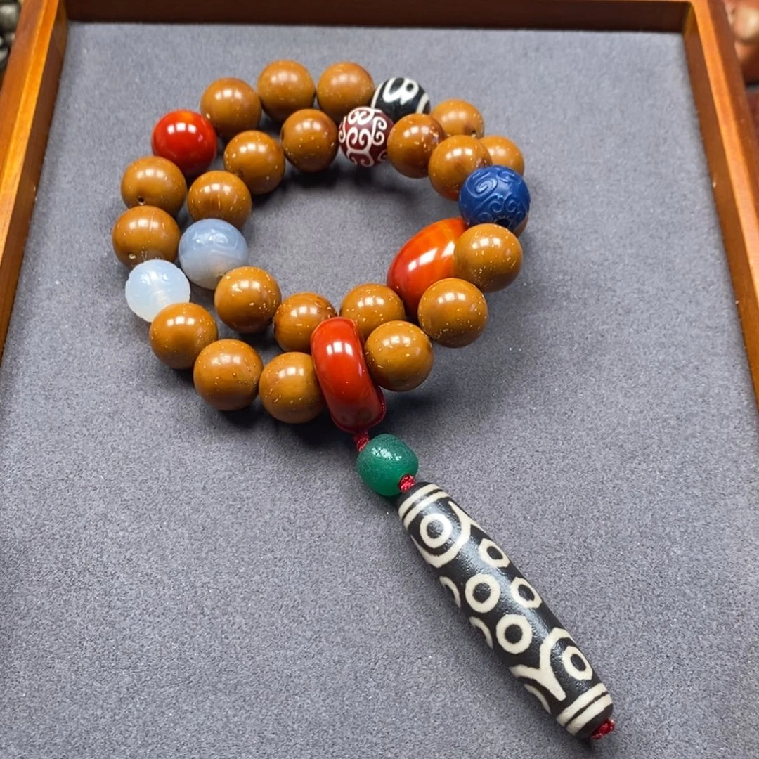 菩提把件未镶嵌紫金鼠