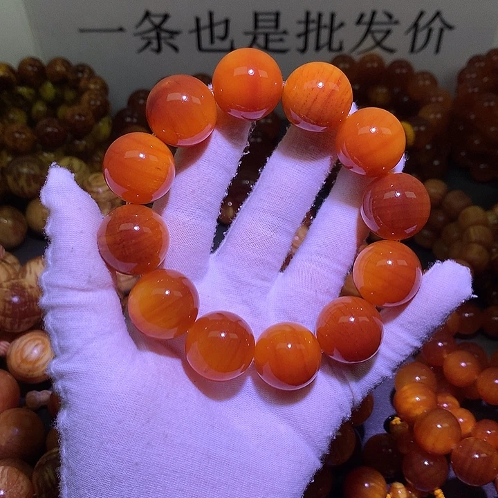 松木（琥珀木）手串/手链2.1 包浆高货