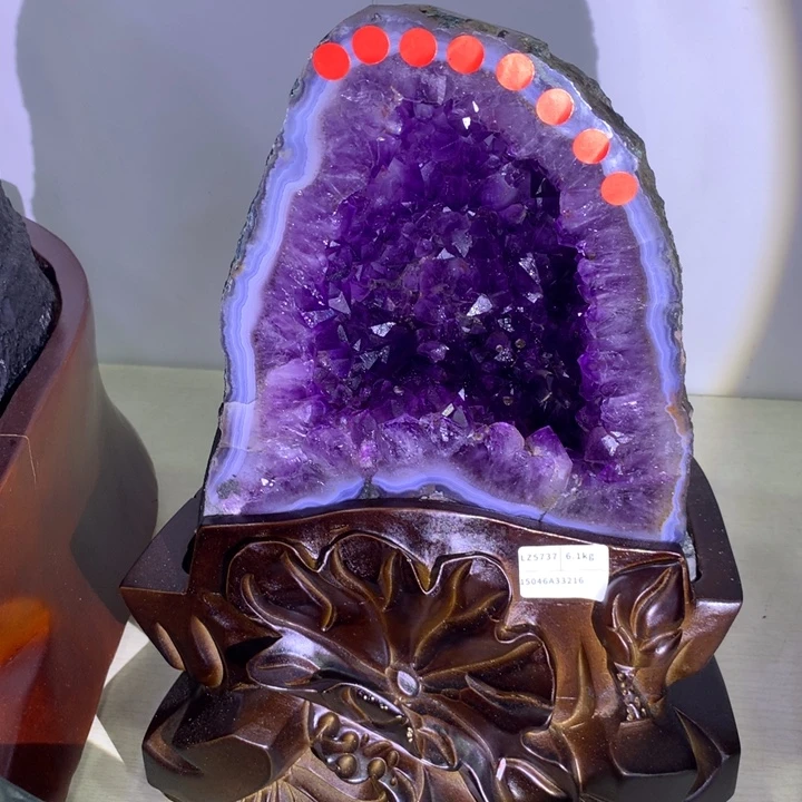 紫晶大型摆件（非配饰）未镶嵌