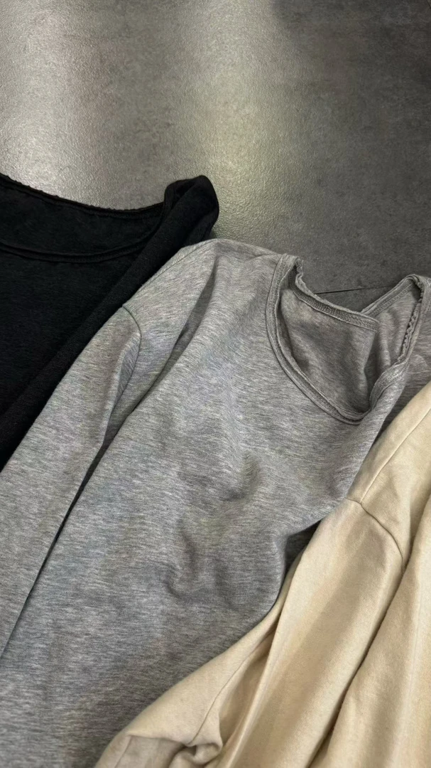 原创 针织T恤 亲肤舒适T恤