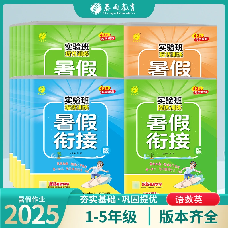 2025实验班提优训练暑假衔接一升二升三升四升五 上册下册小学语
