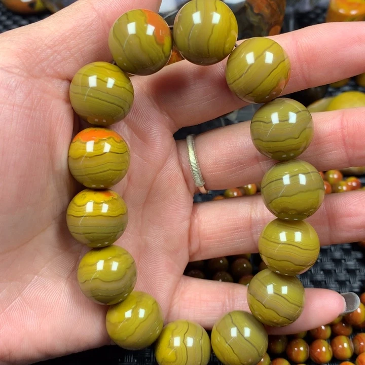 未镶嵌手串玛瑙/玉髓狼***?