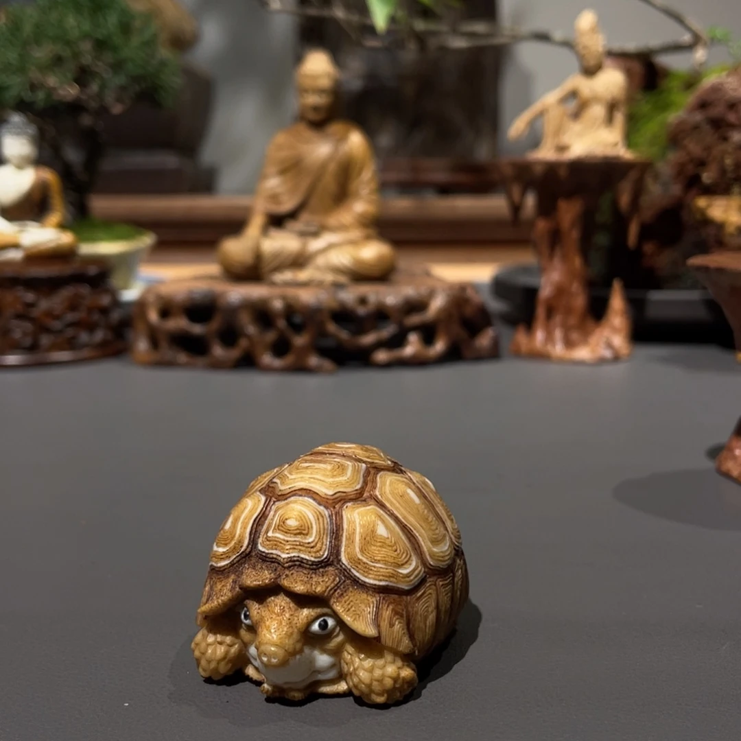 木熙**主鹿角工艺品摆件