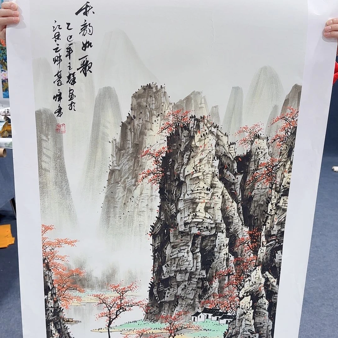 国画超级好看的国画作品