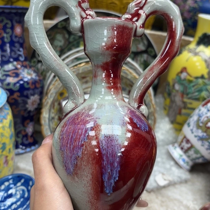 瓷片瓷器摆件 瓷器摆件