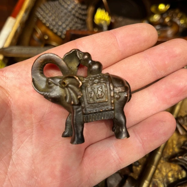 【闪购链接】铜小象摆件