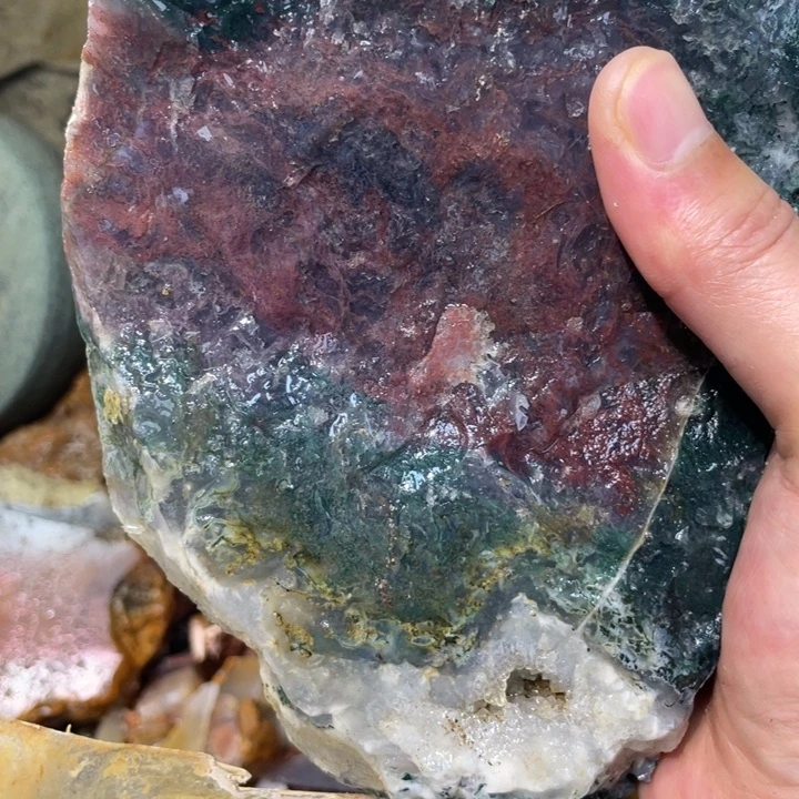 江***环定制玛瑙定制手镯不退不换