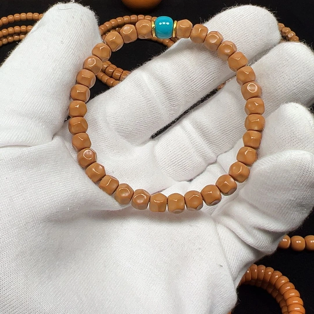 o***o橄榄核手串/手链橄榄核尖老挝无相单圈7.0