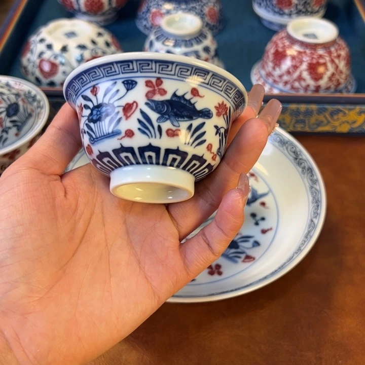 瓷片景德镇陶瓷手工手绘
