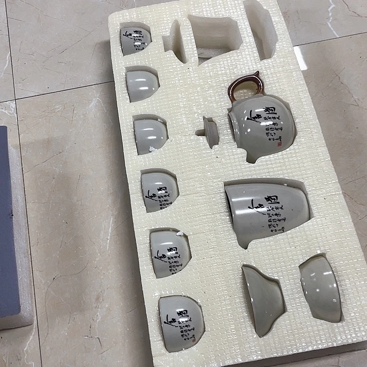 孤品茶具套装等。