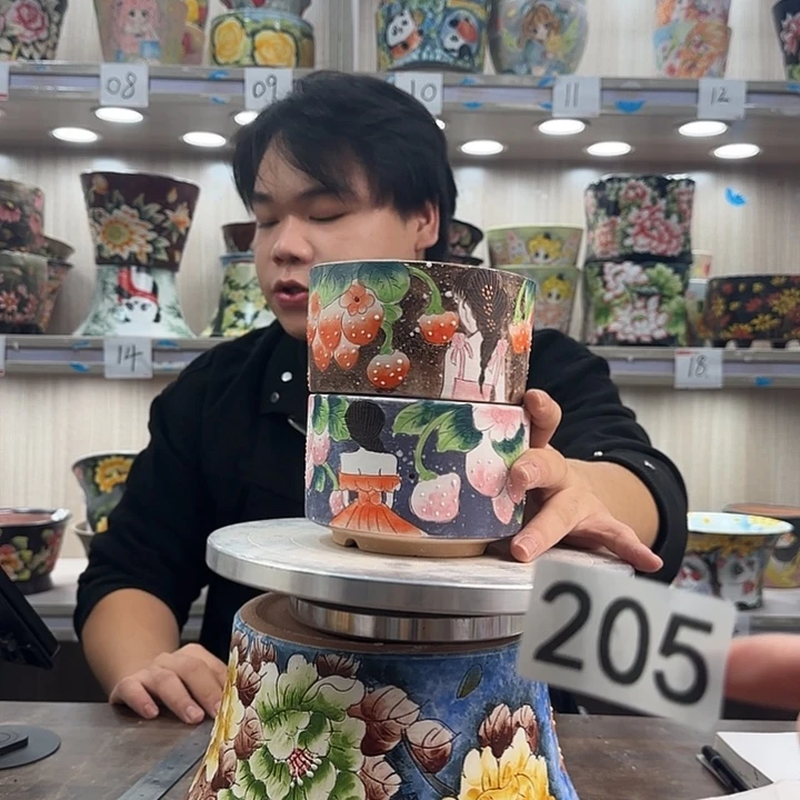 花盆紫砂瑕疵瑕疵