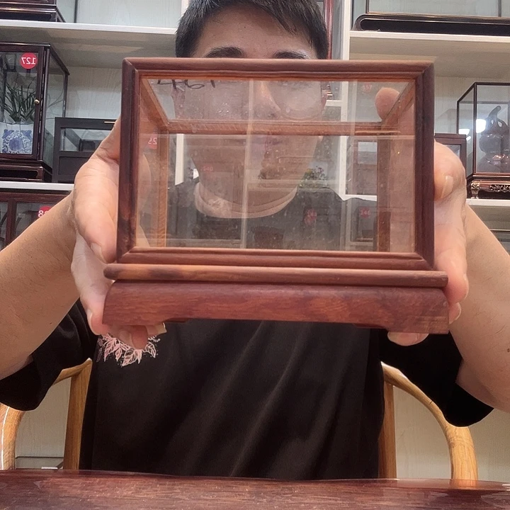 红酸枝木类玻璃罩461