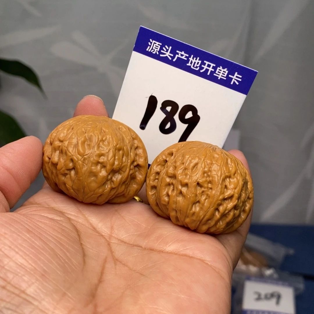 耳***行文玩核桃把件39铁锤