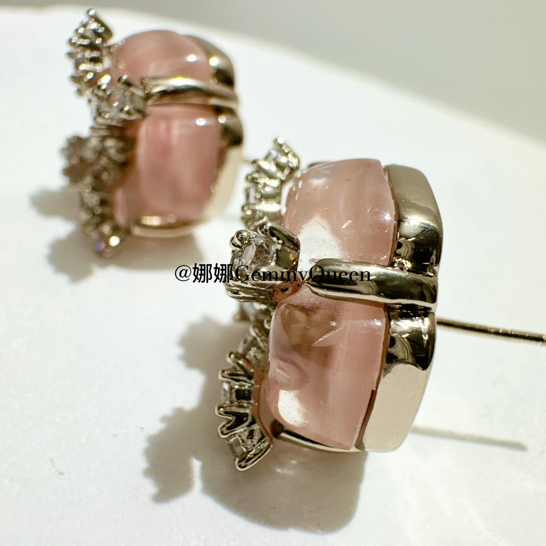 铜合金合成锆石耳饰 娜娜GemmyQueen耳环GQ04374