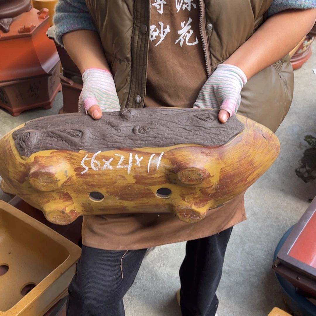 紫砂花盆盆景艺术