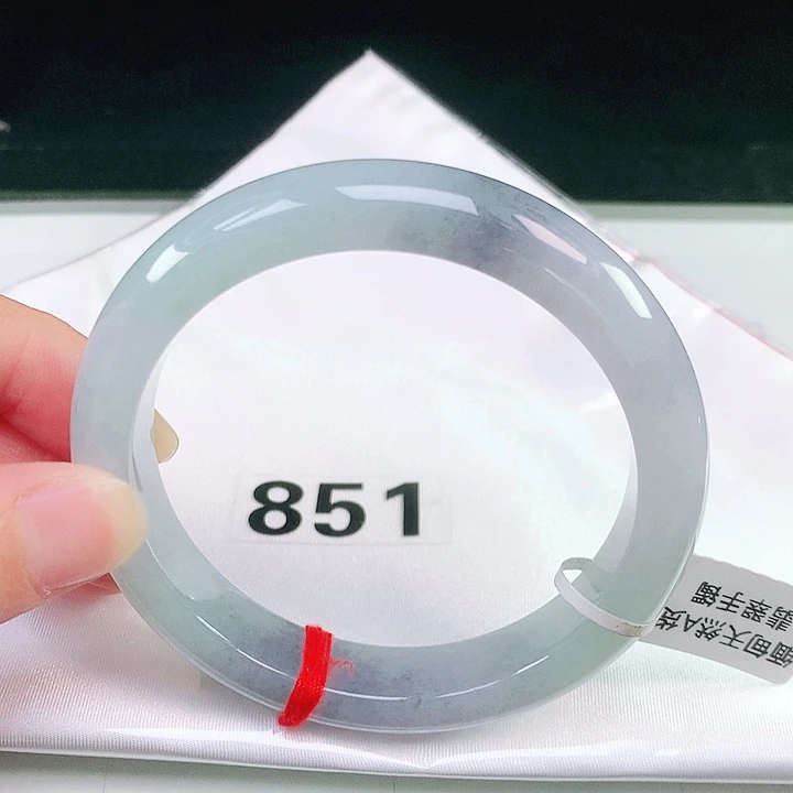翡翠未镶嵌手镯60圈口-851