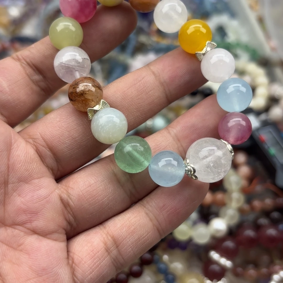 手链银S925镶嵌水晶