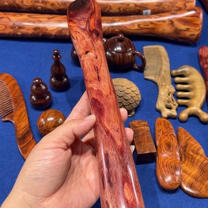 木花梨木手把玩棍长27x4.2厘米