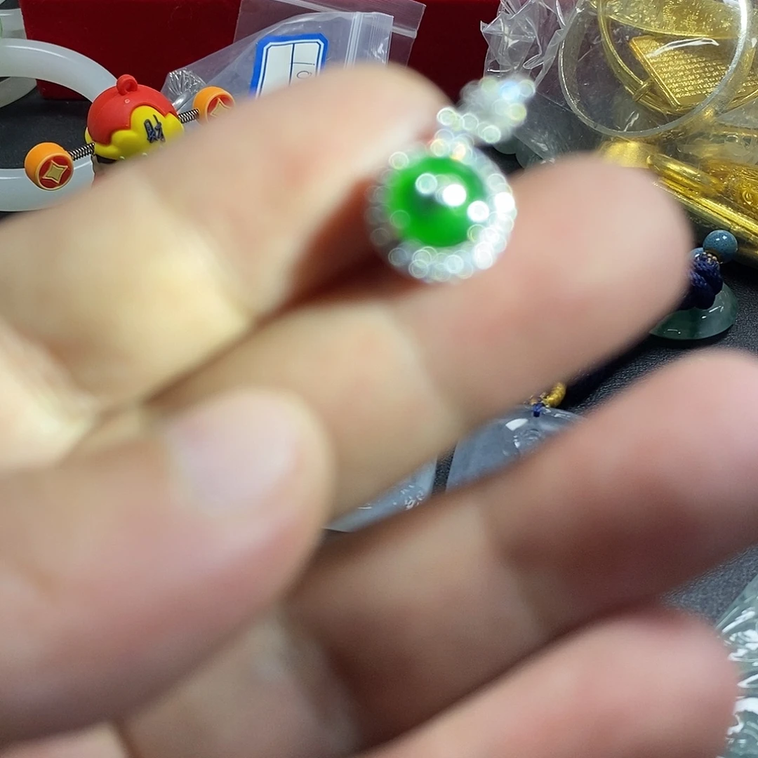 翡翠未镶嵌颈饰853545455