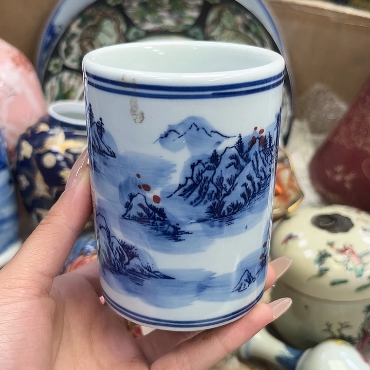 瓷片瓷器摆件 瓷器摆件