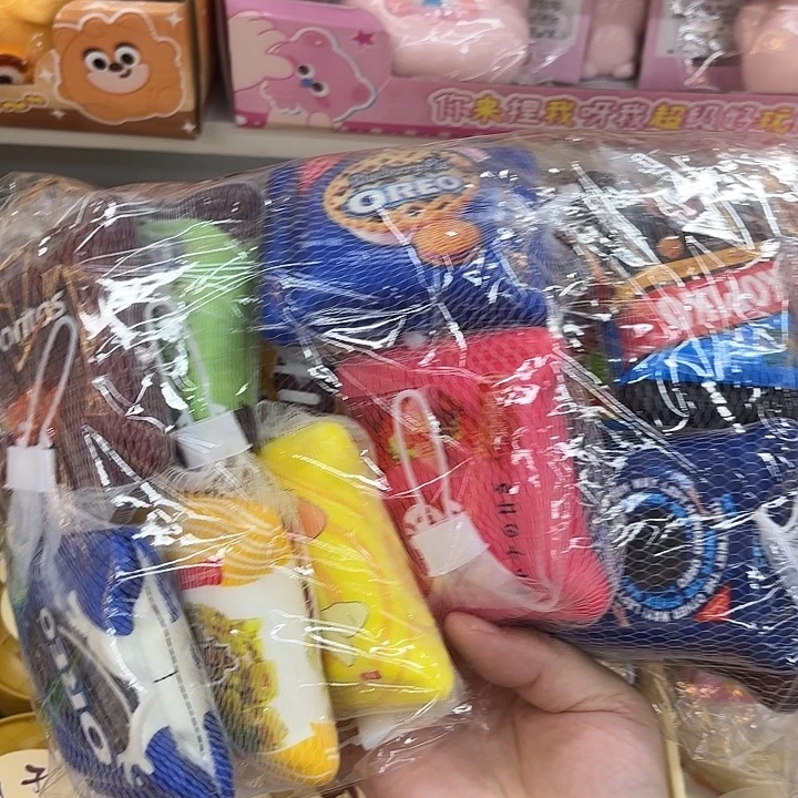 十二个装零食袋慢回弹捏捏