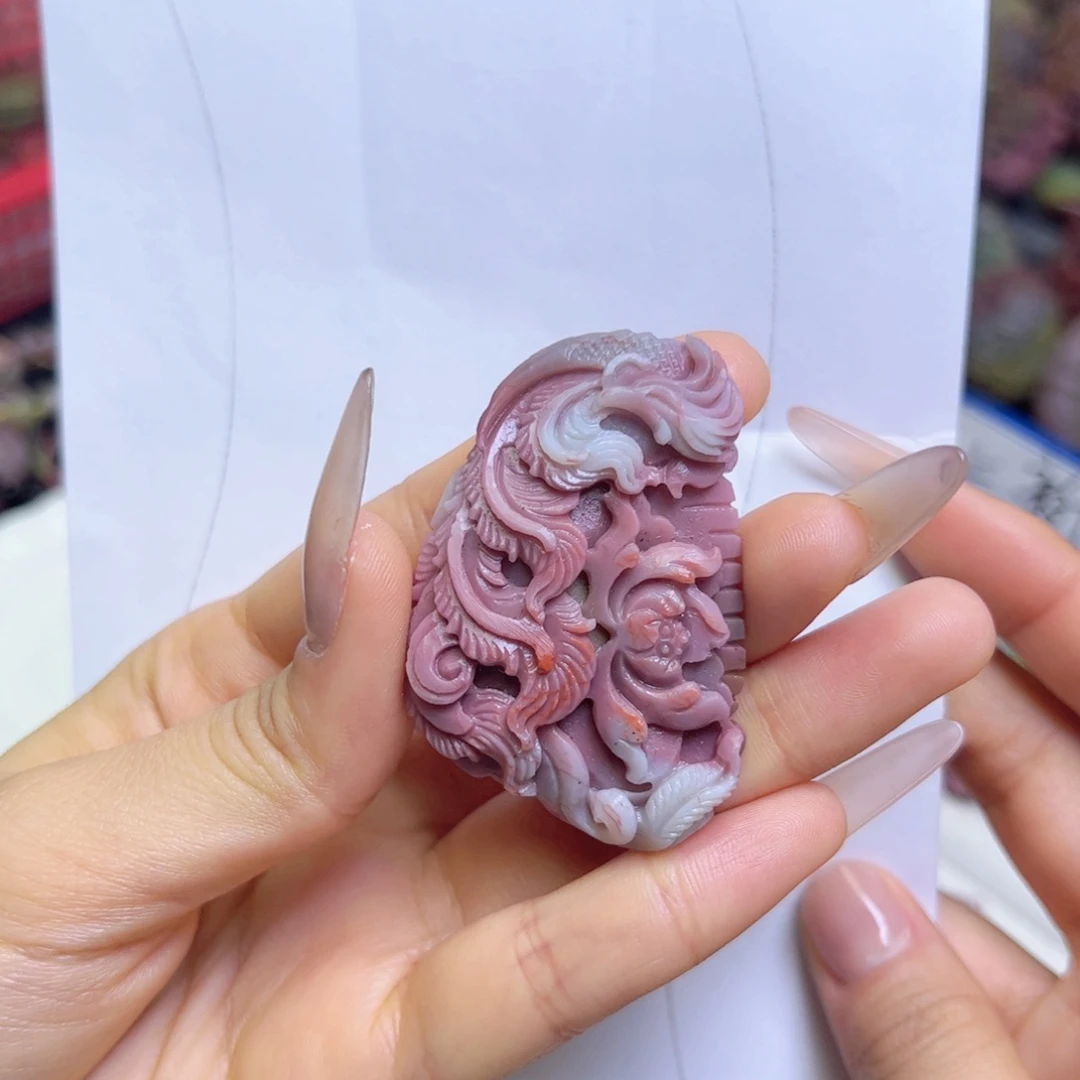 玛瑙/玉髓未镶嵌定制吊坠