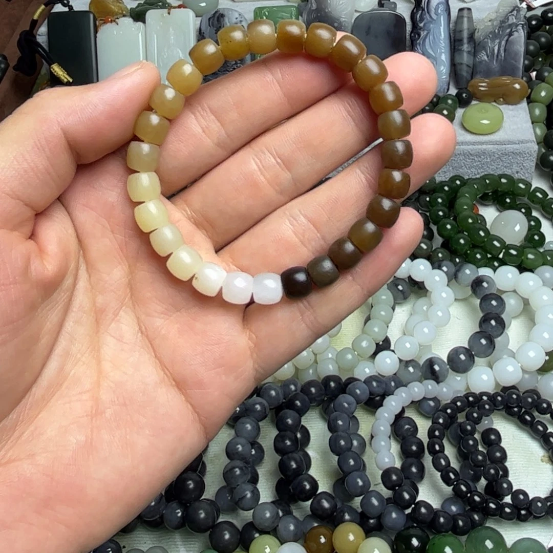 和田玉（糖玉）未镶嵌手串