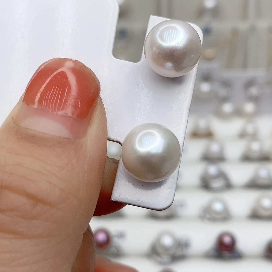 淡水珍珠颈饰银S925镶嵌