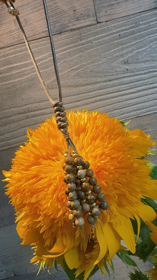 072 & RICE【流苏串珠】简约百搭时尚项链 HC38254