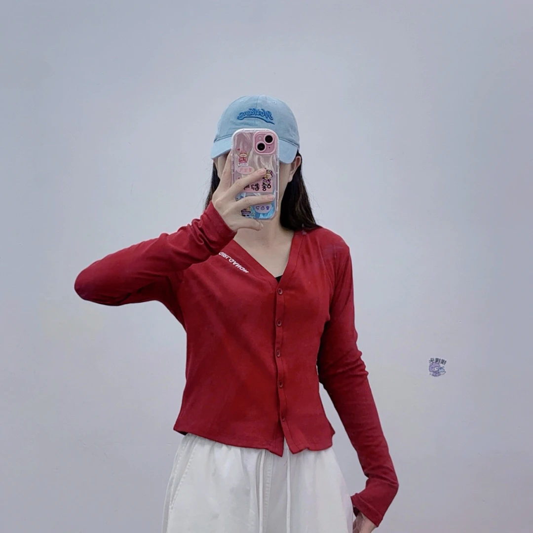 颖丽服饰-【260/g莫代尔螺纹棉】秋季开衫时尚百搭宽松长袖-C255