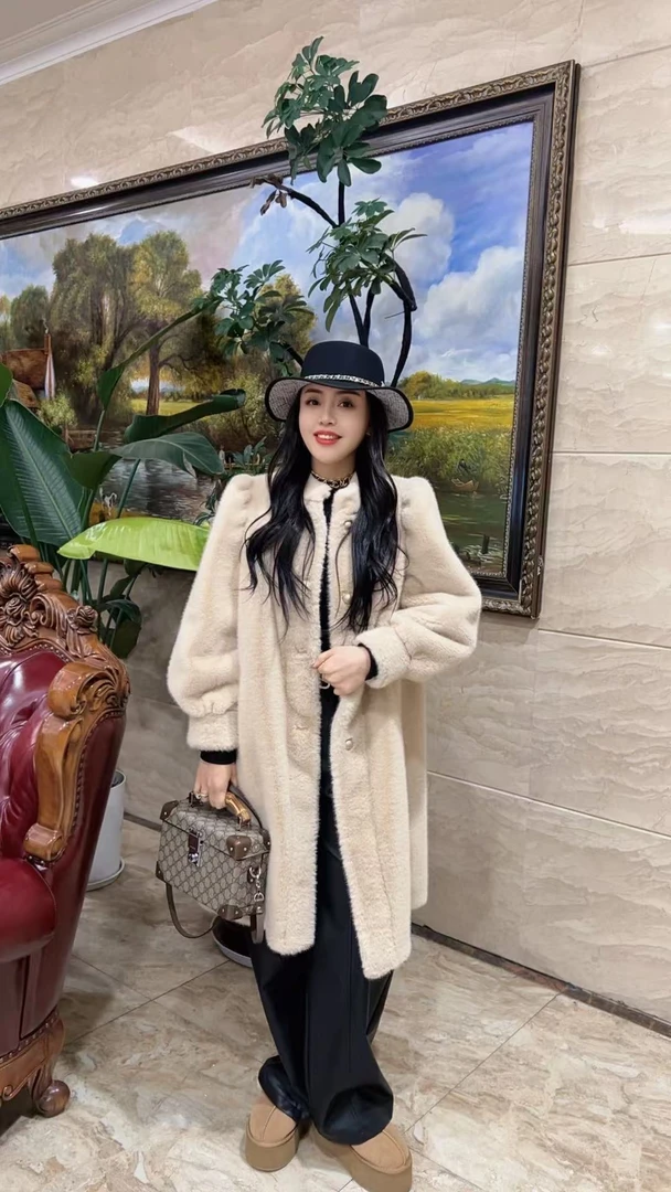 张洪波夫妇-16069韩系贵妇时尚款女装外套