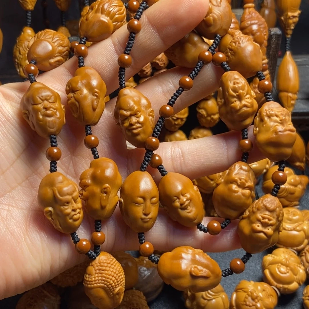 【闪购商品】手串/手链橄榄核罗汉脖挂