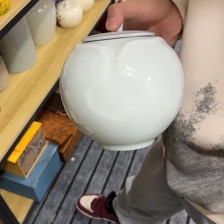 茶叶罐陶瓷家用储物罐瑕疵福利品介意勿拍
