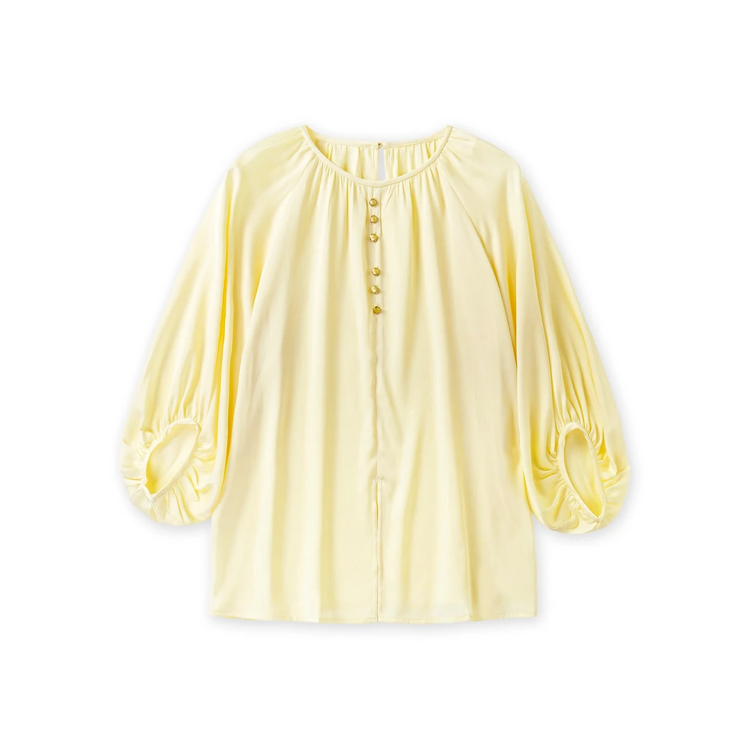 【挺挺】2025款桑蚕丝上衣JYSM-JYS1001