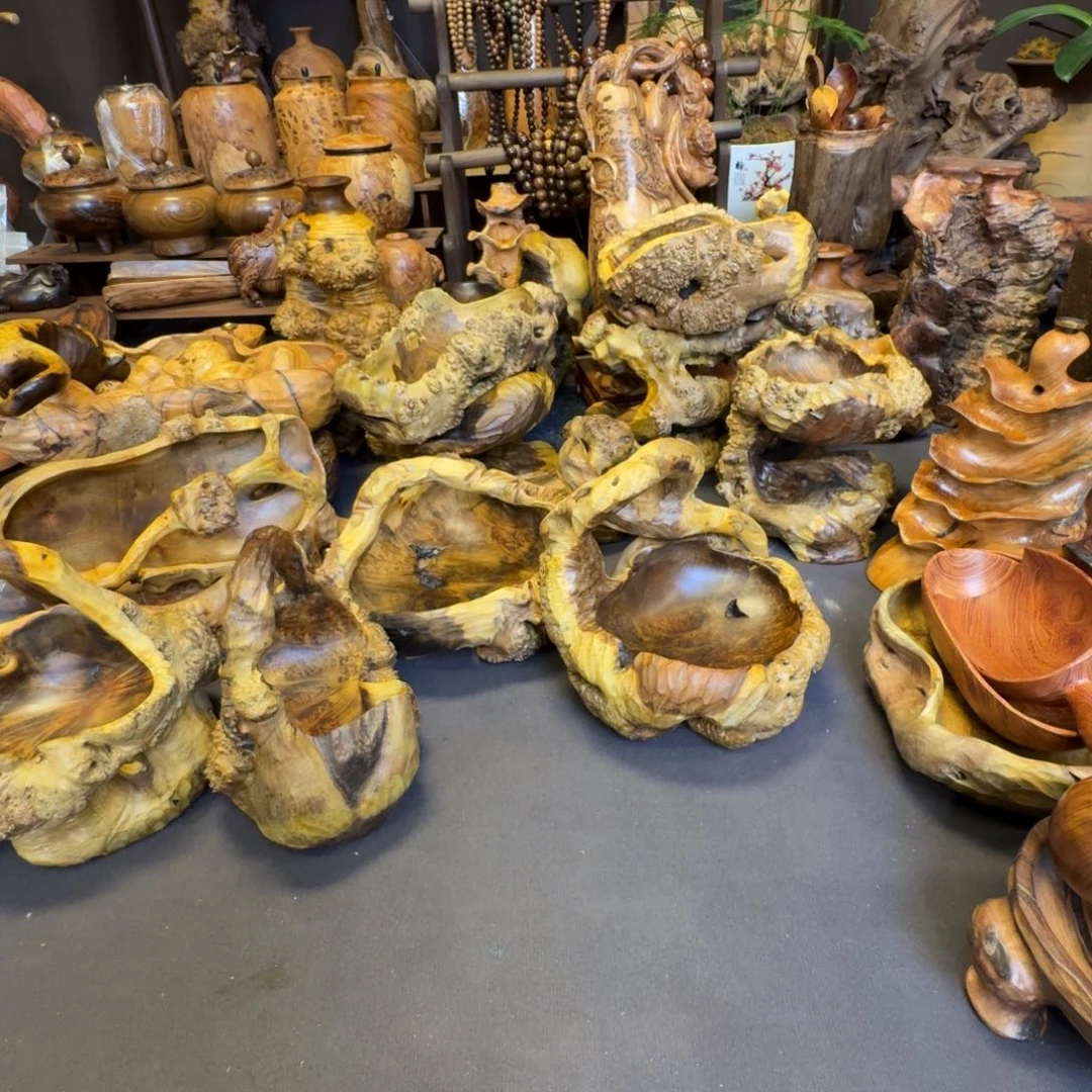 夜***E花梨木类贵黄鬼柳紫檀麻梨等硬木手作