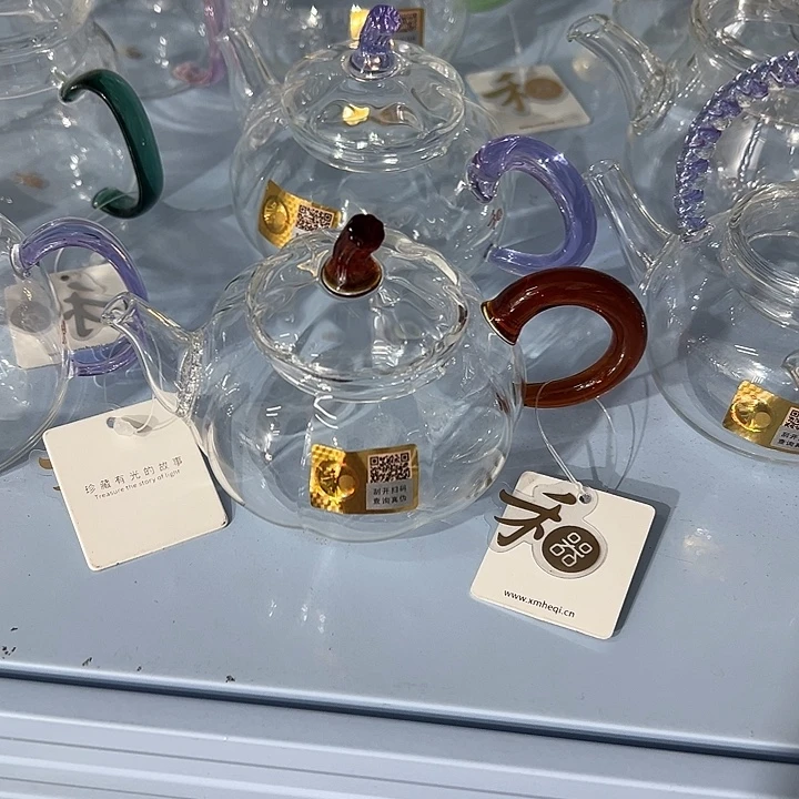 海***云玻璃手工艺品禾器茶器现货现发