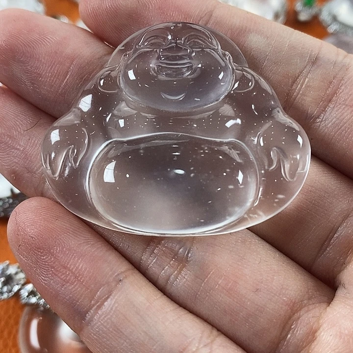 淼***淼石英质玉银S925镀金镶嵌颈饰