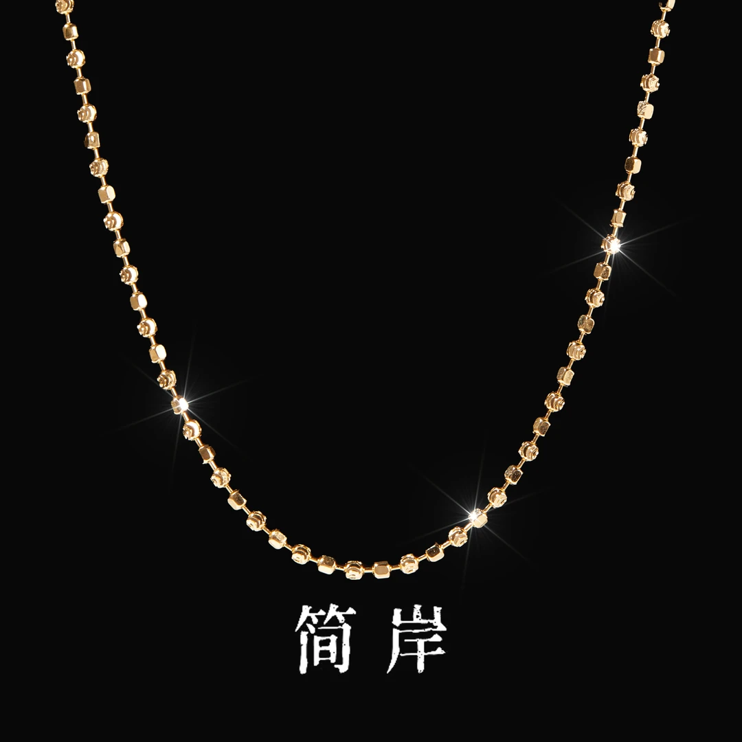 吊坠925银 S925银意式经典星梦项链