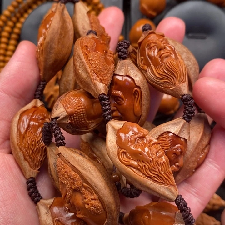 ****缘手串/手链橄榄核精品罗汉脖挂