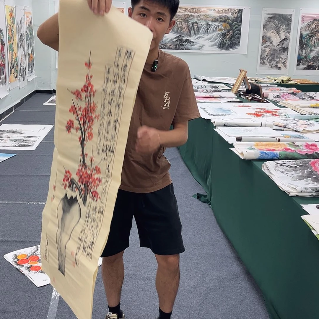 国画宣纸国画纯手绘作品