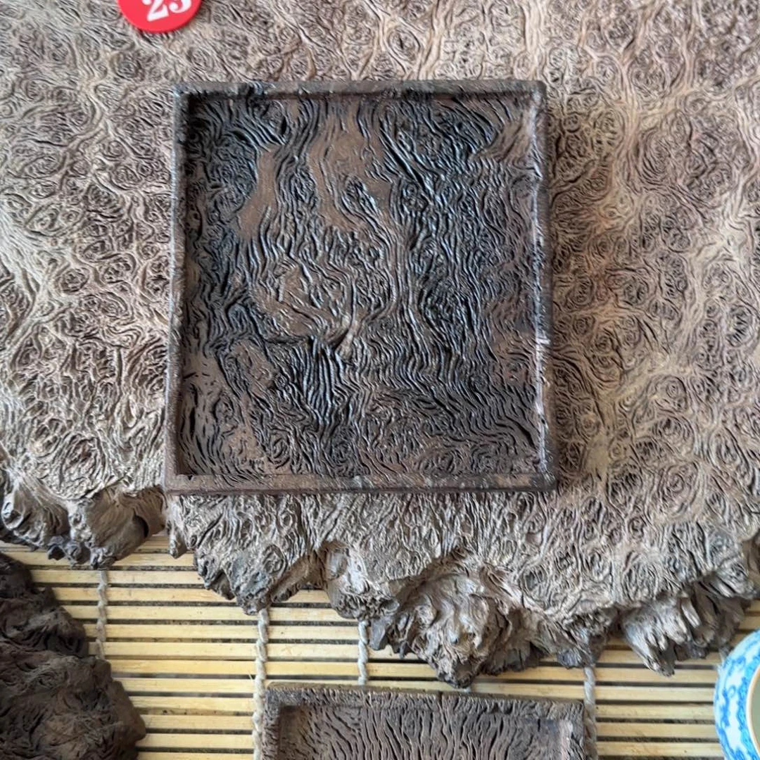 木铁栎木树瘤小方盘