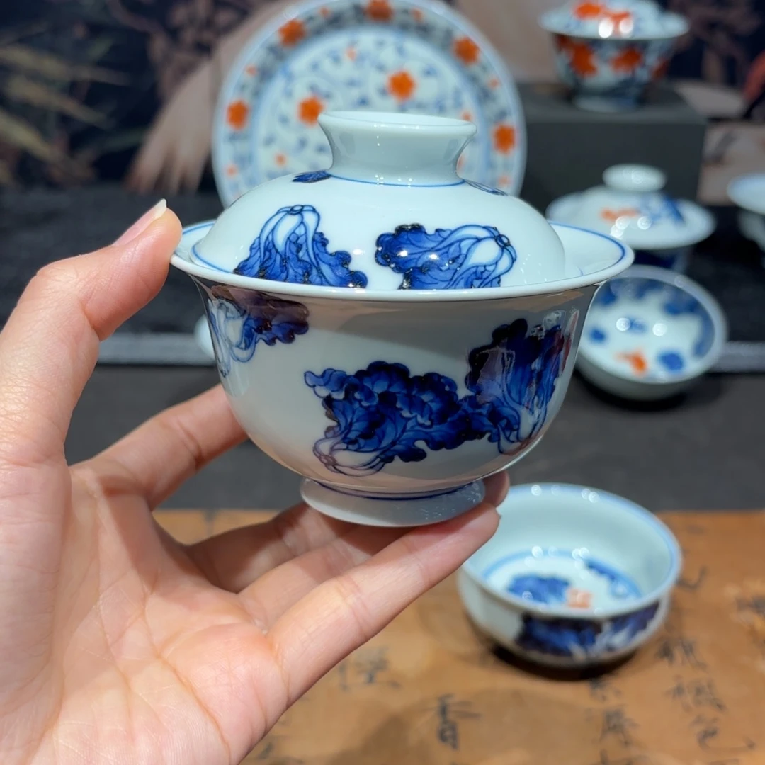 手工手绘陶瓷茶具