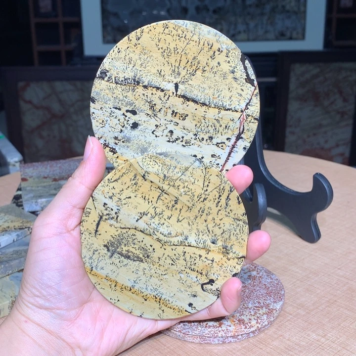 ，广西国画石摆件，收藏观赏