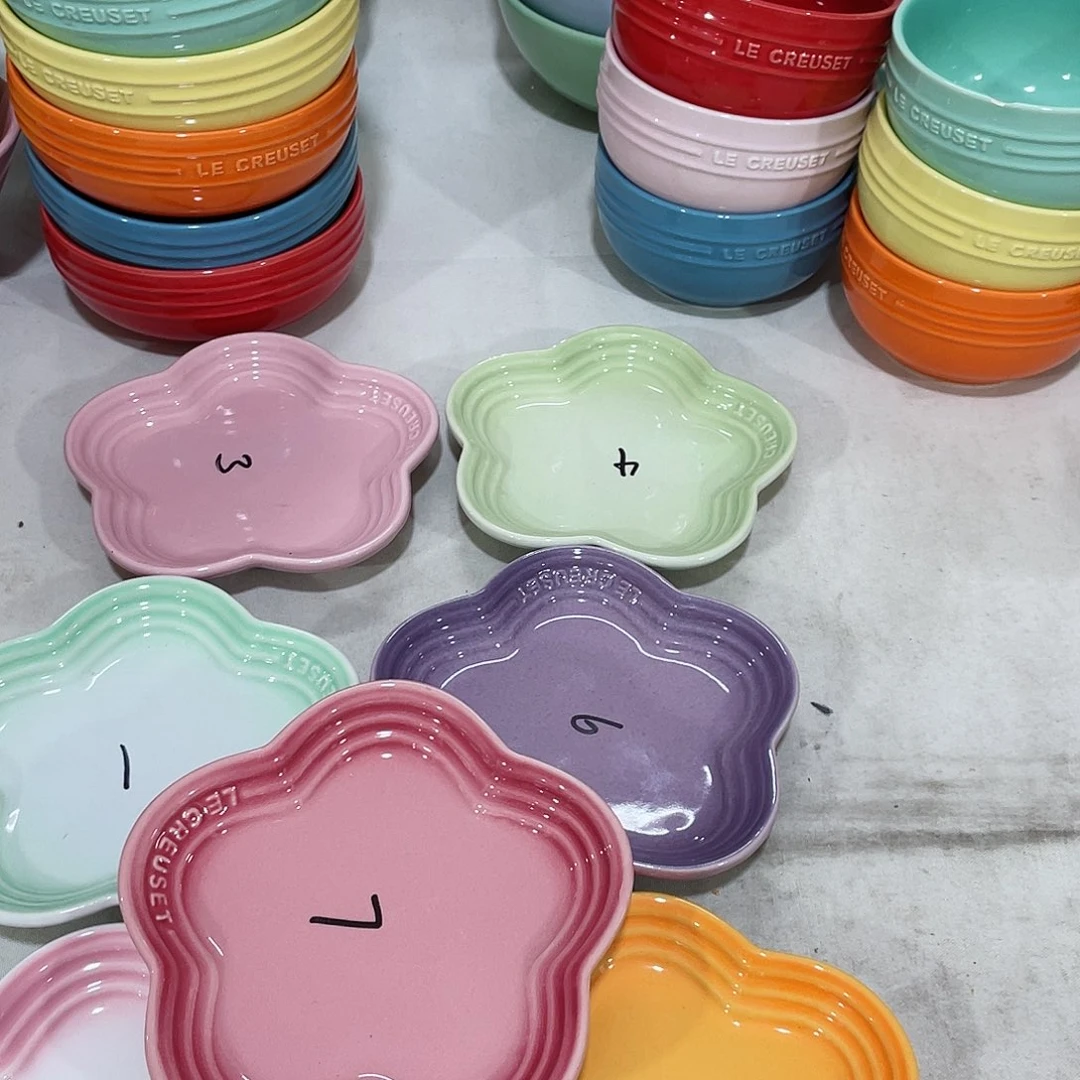 瓷片微瑕陶瓷餐具2个装