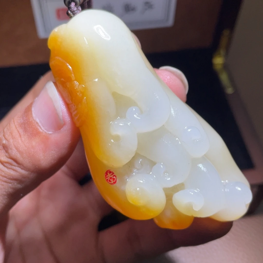 和田玉未镶嵌颈饰D2