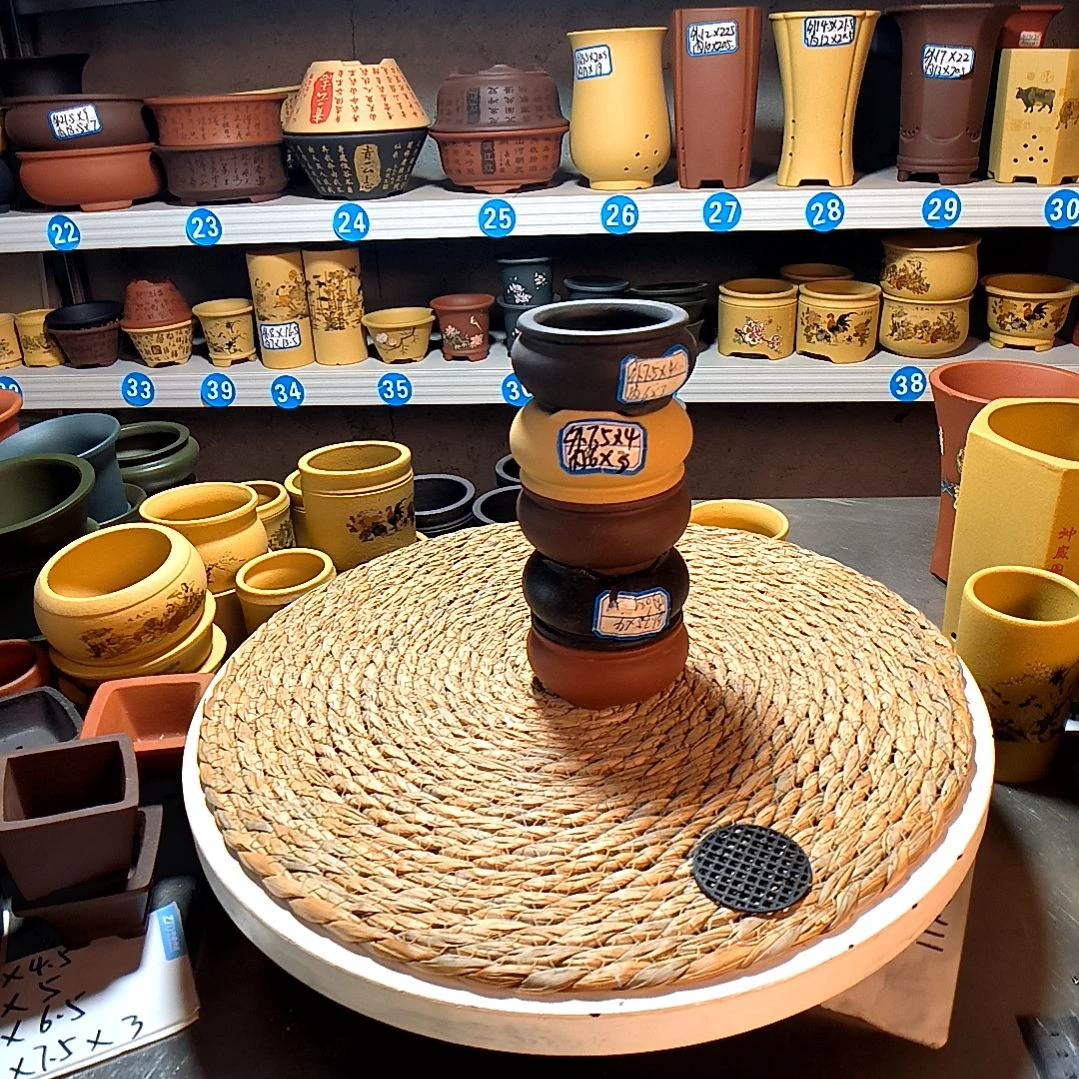 宜兴紫砂紫砂花盆花盆