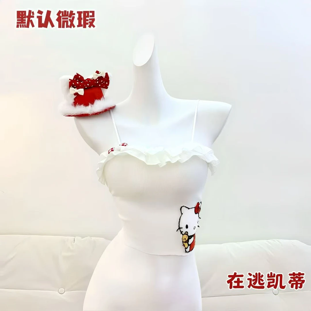 【元气喵】手作系列默认微瑕:在逃凯蒂吊带（R36）
