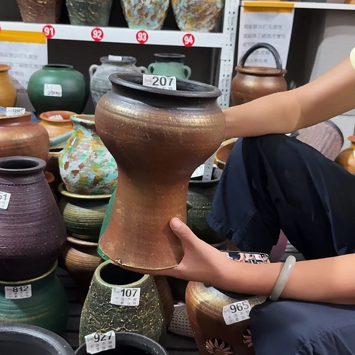 金色蘑菇盆207高度25口径15