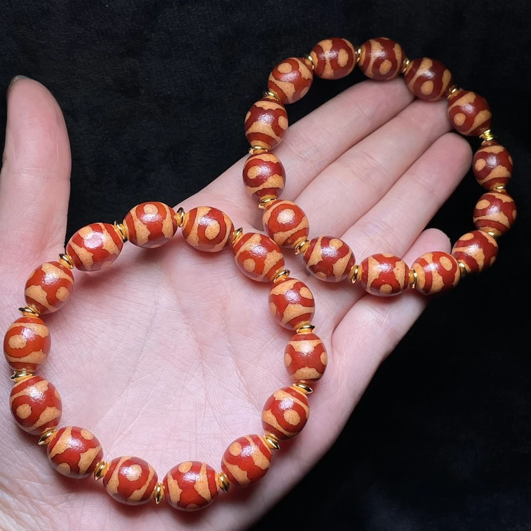 【曹美丽精选】H53502-玛瑙单圈手串（坦城三）-多样性发一件-10×12mm