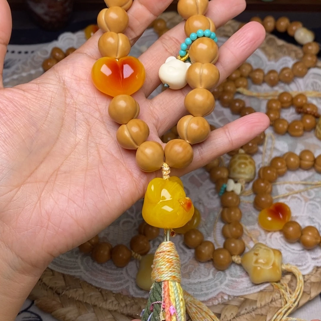 猴头核桃吊坠屁桃15加